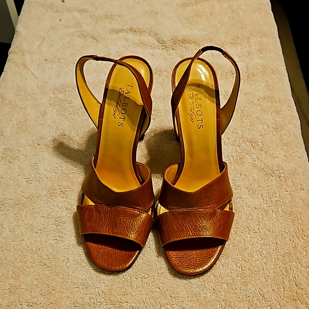 Brown heels